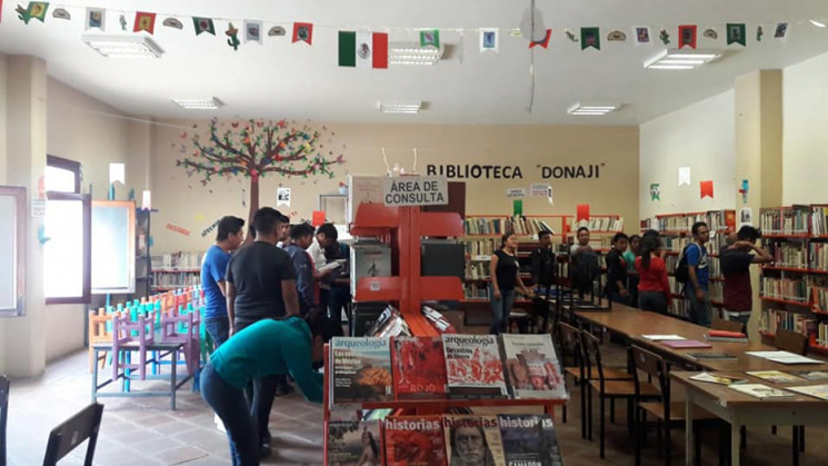 Biblioteca Pública de Zaachila en el ranking uno en Oaxaca