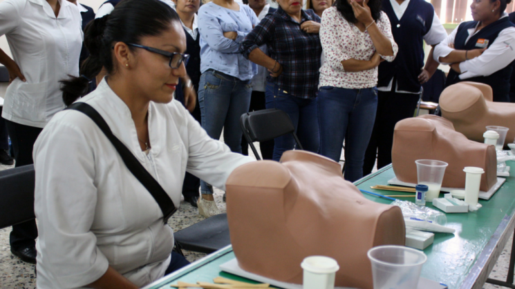 Realiza SSO curso sobre la toma de muestras de Citologías y VPH