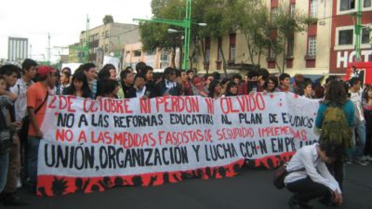 Por 2 de Octubre,habrá movilizaciones en el estado de Oaxaca