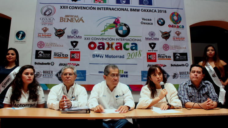 Por iniciar el “Oaxaca BMW Motorrad 2018”