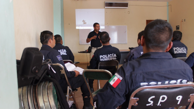 Policías reciben capacitación sobre Alerta de Género