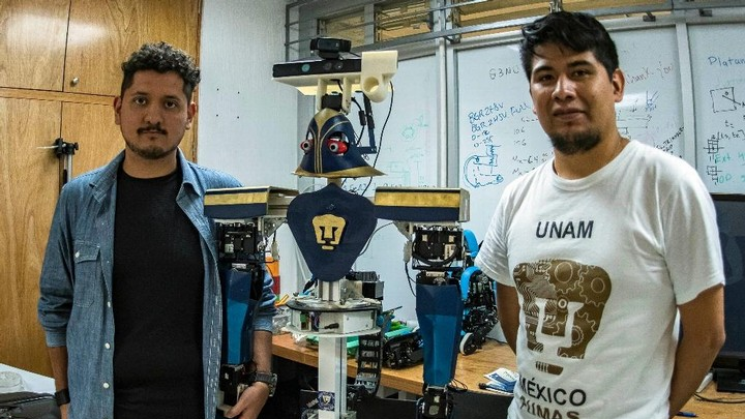 Gana 4 primeros lugares Robot de la UNAM en el IROS 2018