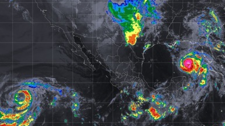 Se prevén tormentas torrenciales y frío en  Oaxaca