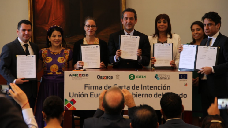 Oaxaca y Unión Europea impulsarán proyectos para regiones