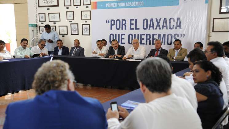 Realizan foro del programa “Por el Oaxaca que queremos”