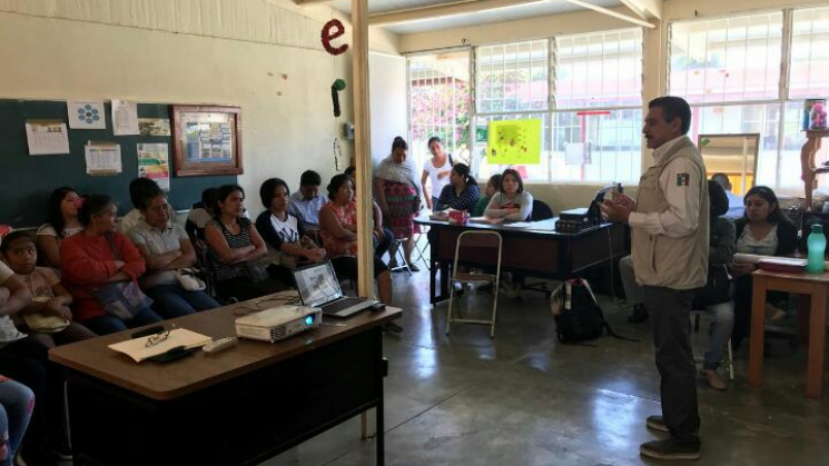 Por lluvias, IEEPO establecen medidas preventivas en escuelas