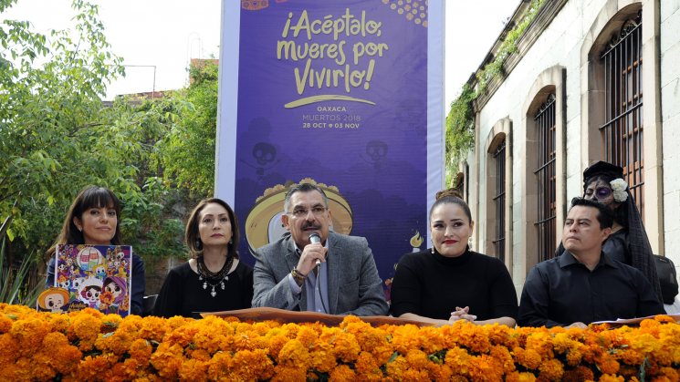 Presentan programa “¡Acéptalo, mueres por vivirlo! Oaxaca Muertos