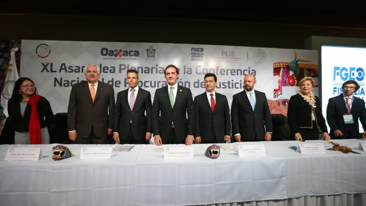 Inauguran la XL Asamblea Plenaria de la CNPJ en Oaxaca