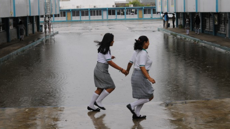 Con suspensión de clases en 98 municipios por las fuertes lluvias