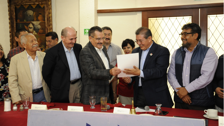 Reconoce Fraguas labor de empresarios y ejecutivos Oaxaqueños