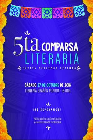 Invitan a la Quinta Comparsa Literaria