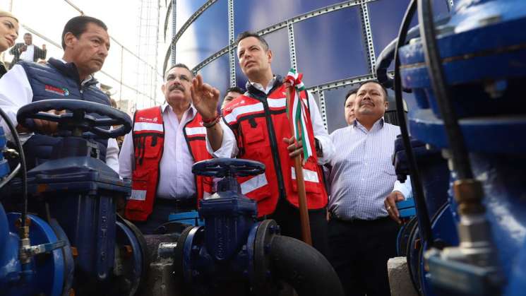 Garantiza AMH suministro de agua en capital oaxaqueña-