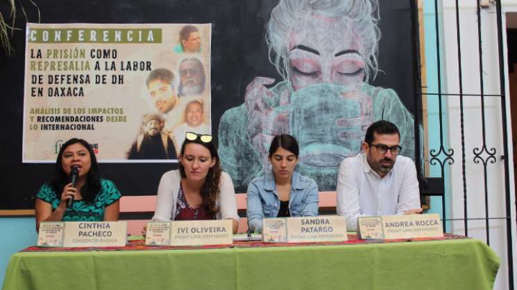 Piden liberar defensores criminalizados durante este sexenio