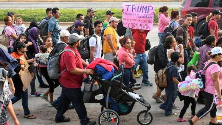 Oaxaca respeta DH de caravana de migrantes hondureños