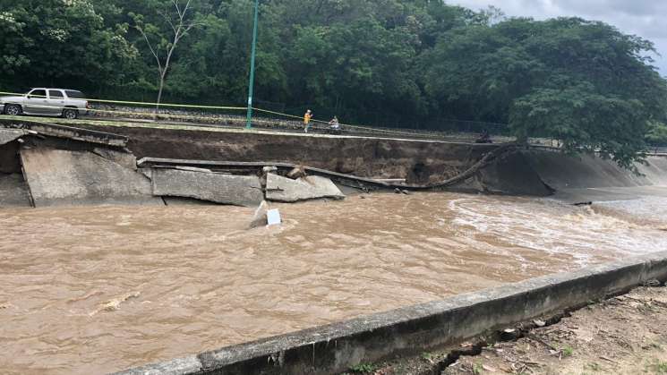 Reporte de daño por las lluvias en Oaxaca