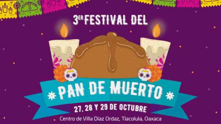 Villa Díaz Ordaz invita al Tercer Festival del Pan de Muerto