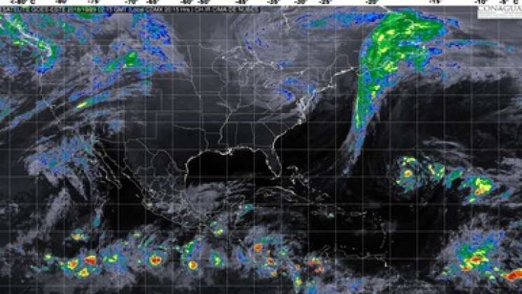  Se pronostican tormentas muy fuertes para Oaxaca