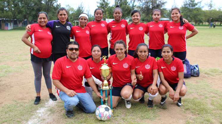  Super goals campeonas en liga femenil de futbol en Zaachila