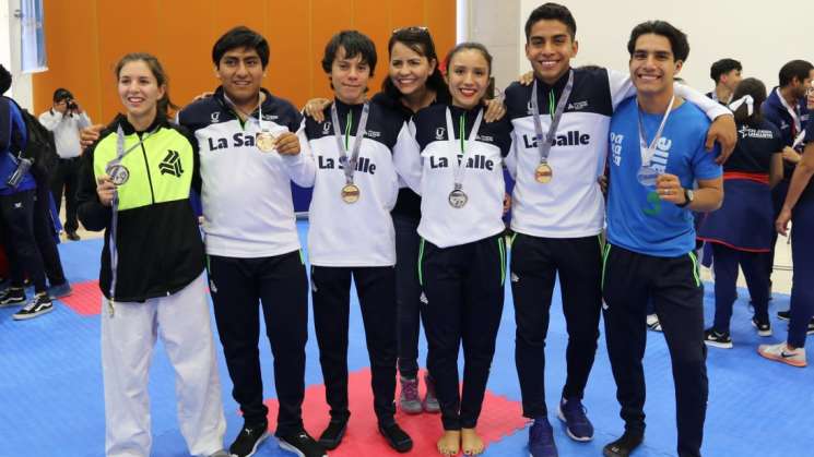 Obtiene La Salle Oaxaca oro, plata y bronce en dos diciplinas