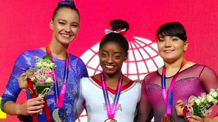 Alexa Moreno gana bronce en Mundial de Gimnasia Artística