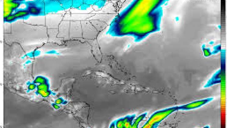 Frente frío # 8 ocasionará fuertes lluvias en el sur de México