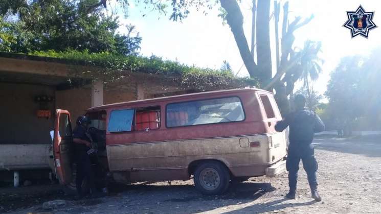 Asegura Policía Estatal hidrocarburo en Cosolapa 