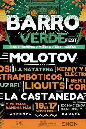 Todos listo para el Barro Verde Fest