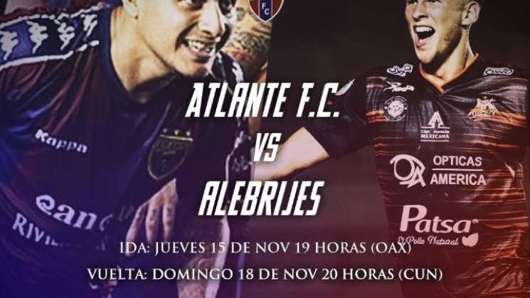  Alebrijes de Oaxaca se enfrenta al Atlante en casa