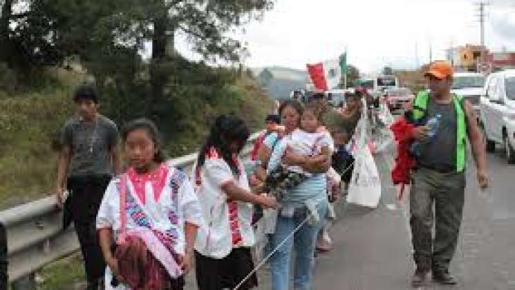 Inician “Caravana pies de cansados” desplazados de Chiapas