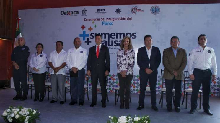 Inauguran el Foro Sumemos causas por la Seguridad