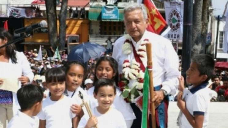 Recibirá  AMLO Bastón de Mando de 68 pueblos originarios