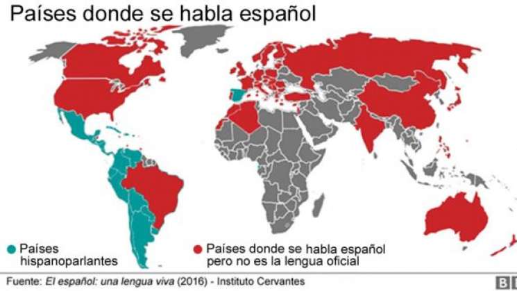 Hay 577 millones de hispanoparlantes en el mundo:IC