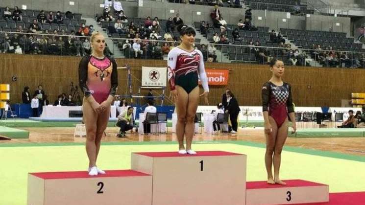 La mexicana Alexa Moreno consigue oro en Japón