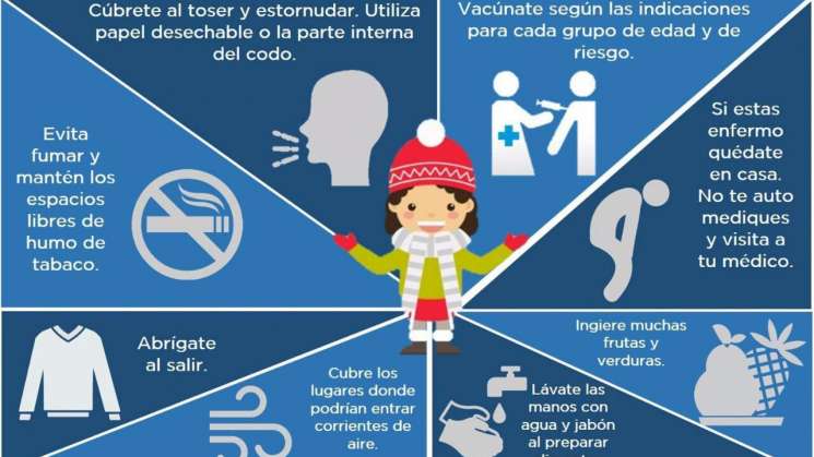 Exhortan tomar acciones preventivas por frentes fríos