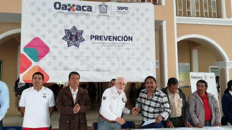 Alianza con municipios por la prevención del delito: SSPO