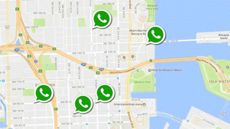 Conoce ubicación de tus amigos y familiares por WhatsApp