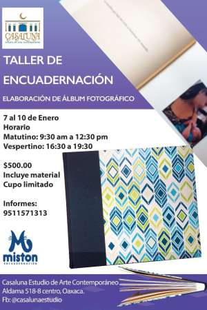 Taller de encuadernacion