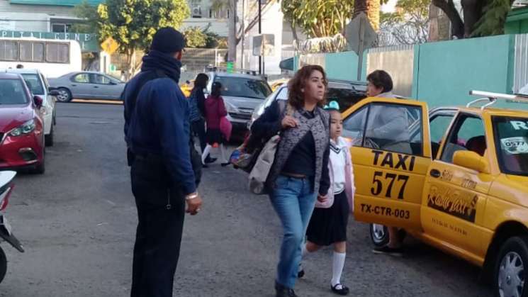 Sin incidentes el regreso a clases en Oaxaca de Juárez 