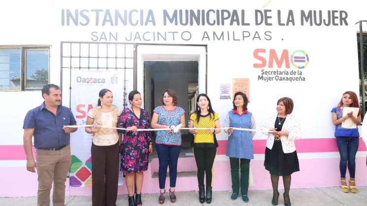 Inaugura SMO Instancia Municipal de Mujeres en San Jacinto Amilpa