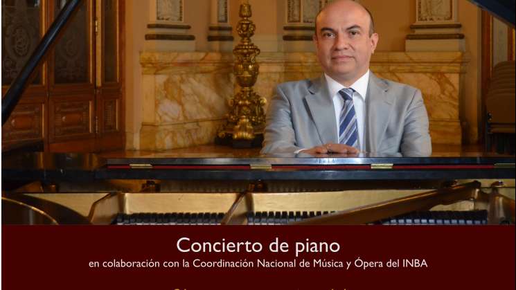 Invitan al concierto de piano del Mtro. Alejandro Barrañon