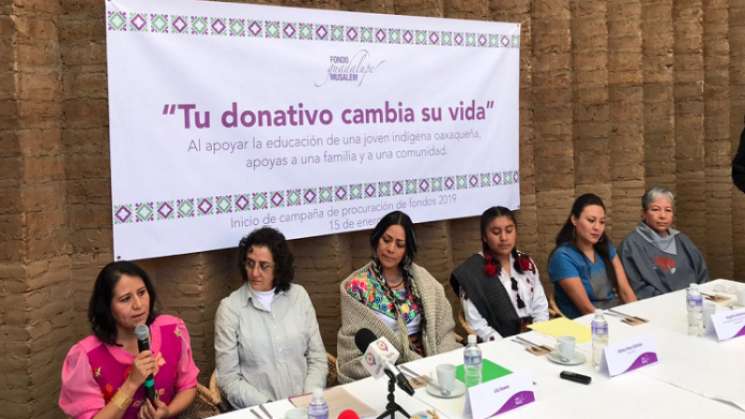 Fondo Guadalupe Musalem campaña 2019 en apoyo a mujeres indígenas