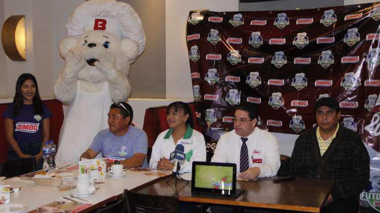 Presentan torneo futbolito Bimbo 2019