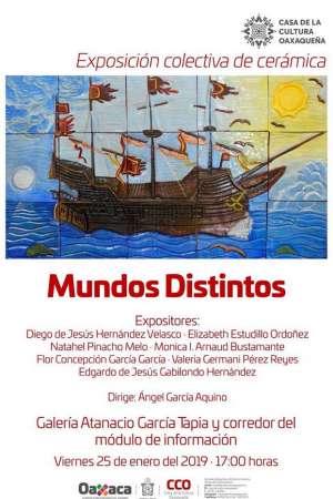 Exposición Mundos Distintos, galería Atanasio García