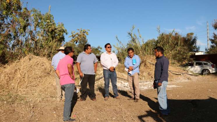 Inspeccionan Gobierno del Estado y Municipio de Santa Lucia