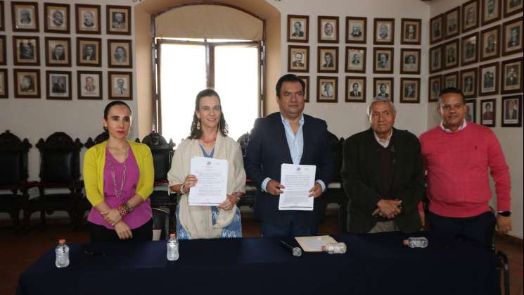 Firman la FAHHO y municipio capitalino convenio de colaboración