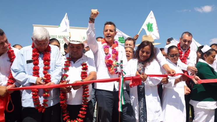 Inaugura AMH Unidad Médica Rural en San Martín de los Cansecos