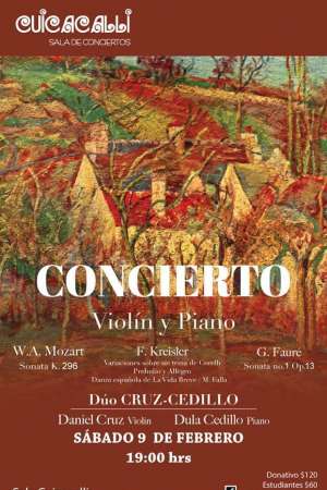 Concierto de Piano y Violín