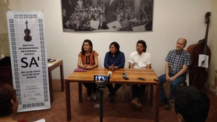 Anuncian el primer Festival Internacional de Cuerdas en Oaxaca