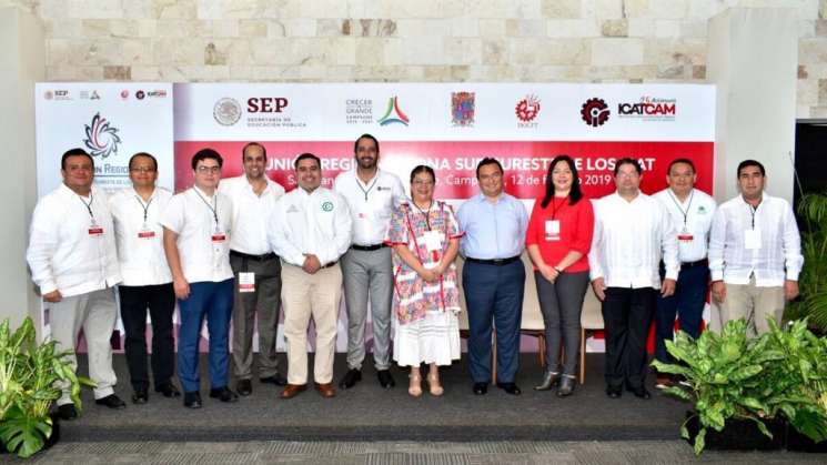 Participa Icapet en Reunión Regional Campeche 2019