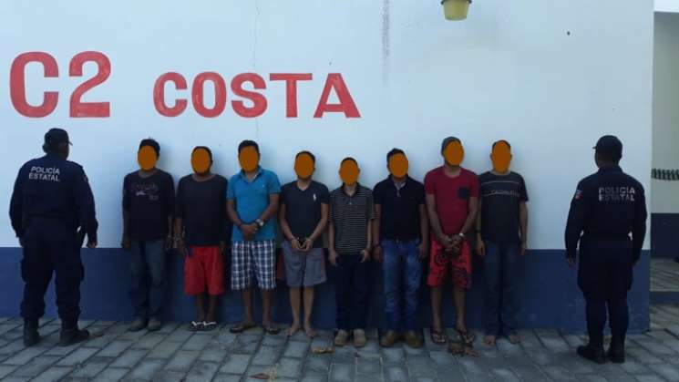 Detienen  a presunta banda de delincuentes en la Costa